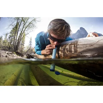 LifeStraw Personal Water Filter for Camping and Travel