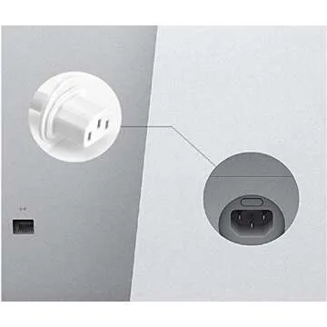 WESAPPINC Extension Cable for Apple iMac G5 Power Supply