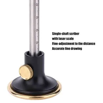 Walfront Precision Wheel Marking Gauge for Exact Measurements