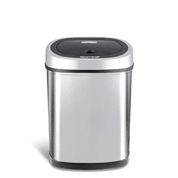 NINESTARS Automatic Touchless Infrared Trash Can 11 Gal