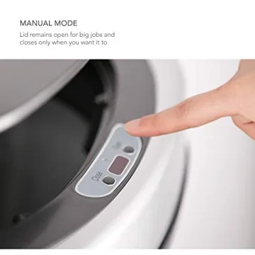 NINESTARS Automatic Touchless Infrared Trash Can 11 Gal