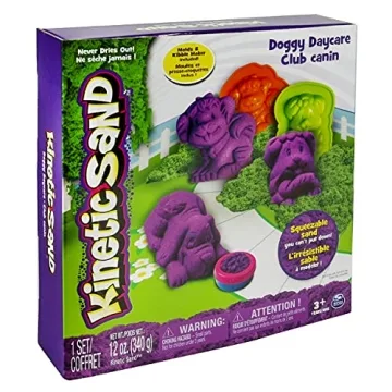 Kinetic Sand Doggy Daycare Playset for Creative Fun
