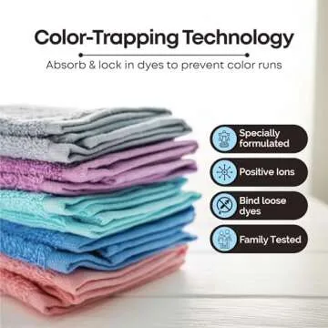 Color Keeper® Dye-Trapping Laundry-Saving Sheets, 100 Value Pack | Fragrance Free | Bleach-free Protection for Mixed Laundry