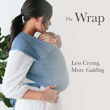 Solly Baby Wrap Carrier for Newborns 8-25 Lbs