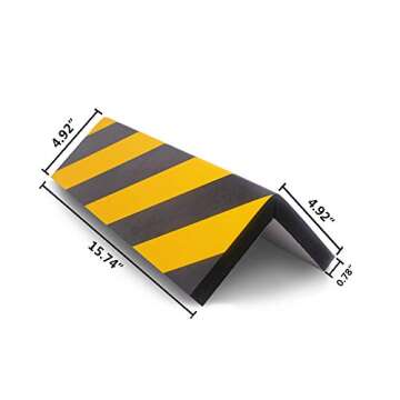 GUEQUITLEX Garage Wall Protector Foam Wall Corner Guard for Parking Garages - Wall Edge Protector Protect Your Car - Garage Wall - Wall Corner Edge and Bumpers Corner Guards