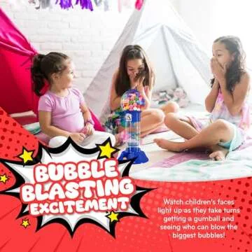 Playo 10.5" Gumball Machine for Kids - Fun & Colorful