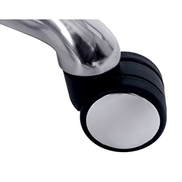 Serta® iComfort i5000 Ergonomic Bonded Leather Mid-Back Manager's Chair, Onyx Black/Silver