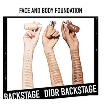 Dior Backstage Face & Body Foundation #0W- 0 Warm, 1.6 Fl Oz