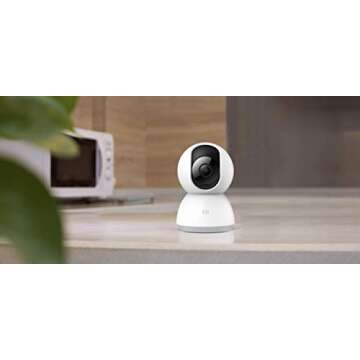 Xiaomi Mi Home Security Camera 360° 1080P, HD Home Security IP Camera Wireless WiFi Pet Camera with...