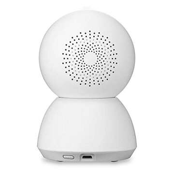 Xiaomi Mi Home Security Camera 360° 1080P, HD Home Security IP Camera Wireless WiFi Pet Camera with Sound/Motion Detection, Motion Tracking, Night Vision, 2-Way Audio, Remote View, Works with Alexa