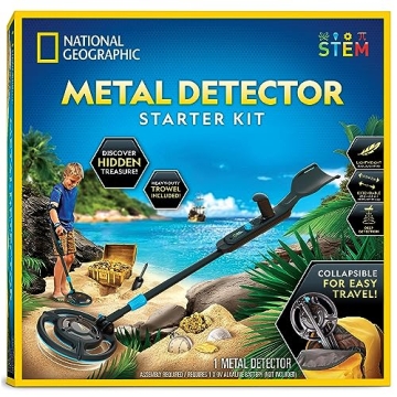 National Geographic Kids Metal Detector Kit - Perfect for Outdoor Adventures