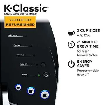 Keurig K-Classic Coffee Maker - Brew With Ease and Quality