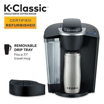 Keurig K-Classic Coffee Maker - Brew With Ease and Quality