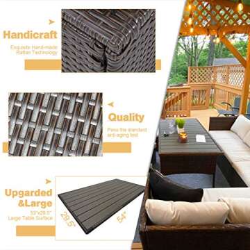 Stylish U-MAX 7 Piece Outdoor Sofa Set for All Occasions