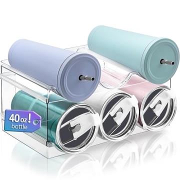 2 Pack Water Bottle Organizer for Maximum Storage Potential