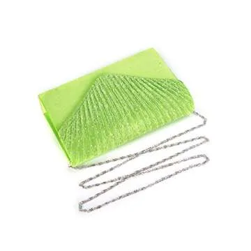 Nodykka Purses and Handbags Envelope Evening Clutch Crossbody Bags Classic Wedding Party Shoulder Bag for Women