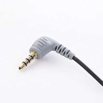 Movo MC3 TRS to TRRS Adapter for Enhanced Audio Recording