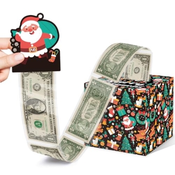 Unique Surprise Gift Box for Cash Gifts and Card