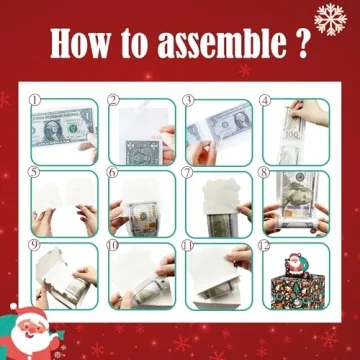 Unique Surprise Gift Box for Cash Gifts and Card