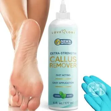 Callus Remover Gel - Extra Strength for Feet Scrubbing