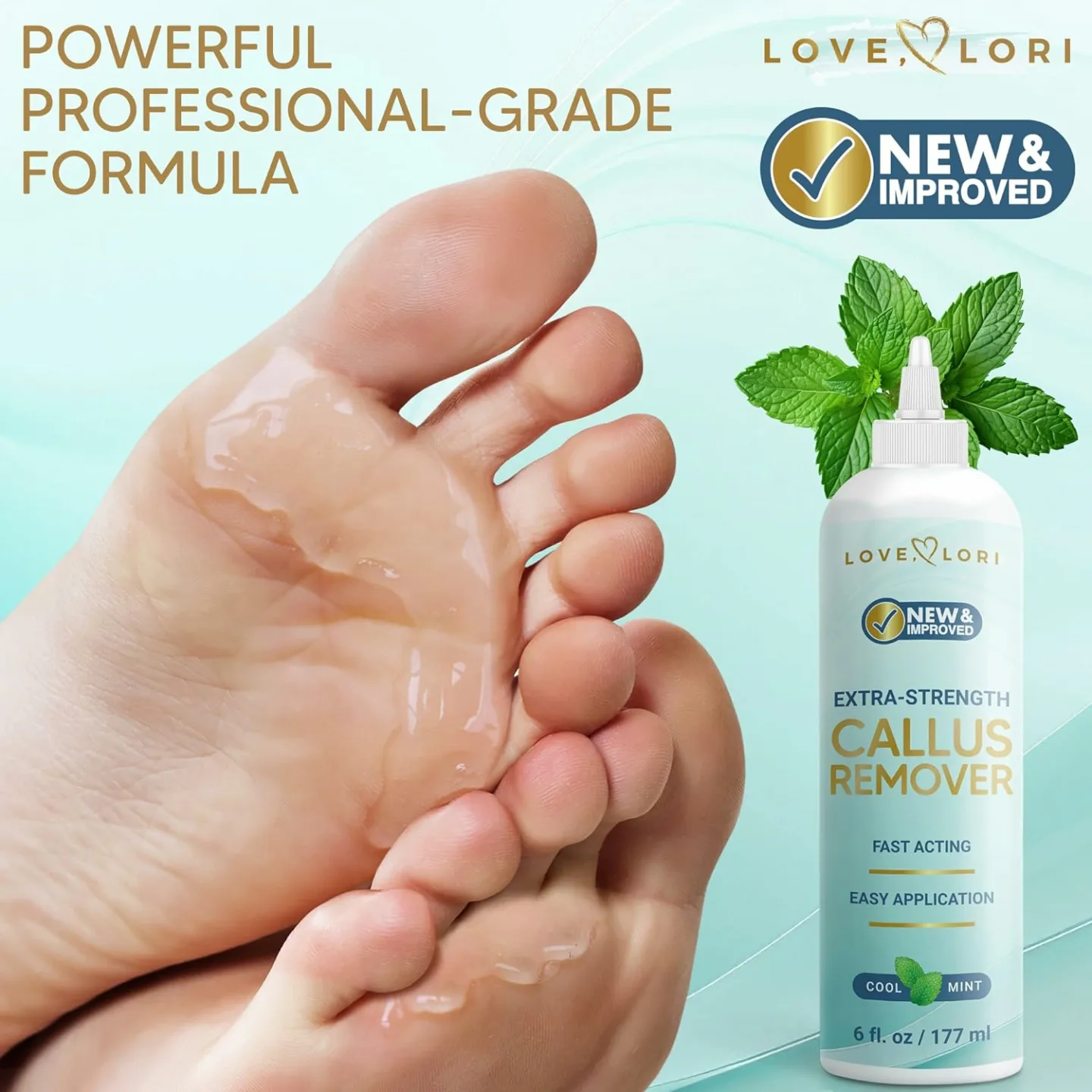 Callus Remover Gel - Extra Strength for Feet Scrubbing