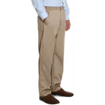 Pembrook Adaptive Elastic Waist Pants for Seniors