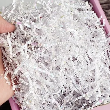 Uptotop Crinkle Cut Paper Shred for Elegant Gift Wrapping
