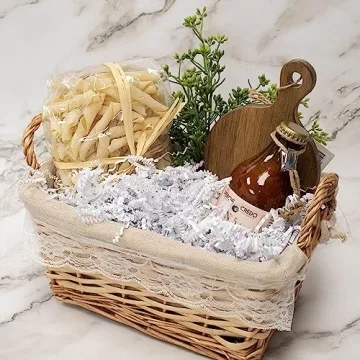 Uptotop Crinkle Cut Paper Shred for Elegant Gift Wrapping