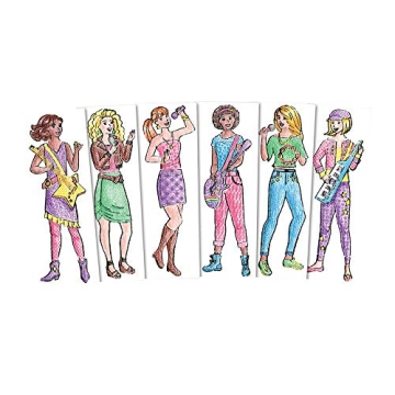 Fashion Plates Superstar: Mix & Match Drawing Kit