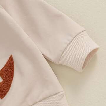 FIOMVA Toddler Baby Girl Boy Easter Outfits 0 3 6 9 12 18 24Months 2t 3t 4t Bunny Sweatshirt Sweater Top Shirt Clothes