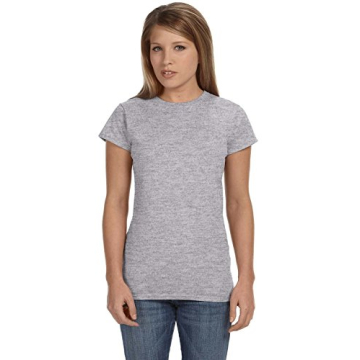 Fashion Gildan 64000L Ladies Softstyle T Shirt Sport Grey X-Large