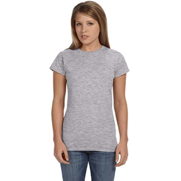 Gildan Ladies Softstyle T Shirt in Sport Grey X-Large