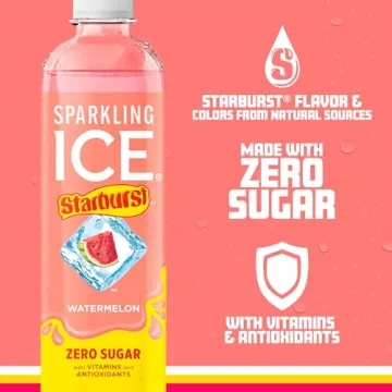 Sparkling Ice STARBURST Watermelon - Zero Sugar Drink