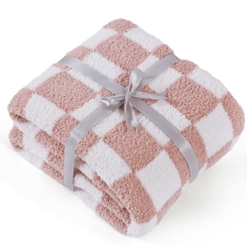 Stylish Bedsure Checkered Throw Blanket for All Occasions