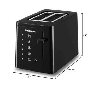 Cuisinart 2-Slice Touchscreen Toaster for Perfect Toasting
