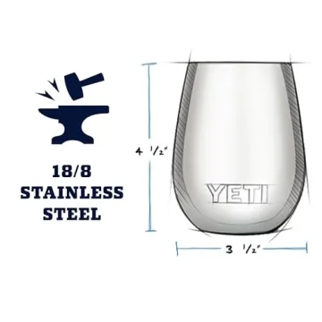 YETI Rambler 10 oz Wine Tumbler for All Beverages