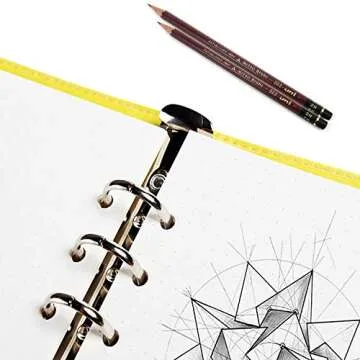 A6 Refill Paper, 3 Pack Loose Leaf Paper, 6-Holes Inserts Dotted Filler Paper Leather Journal Notebook Refillable Paper for 6 Ring Refillable A6 Binder Notebook Planner (135 Sheets 270 Pages)