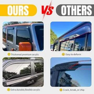 Custom Window Visor for 2002-2008 Dodge Ram 1500 2500 3500