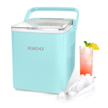 Igloo Portable Ice Maker – Self-Cleaning & Fast Ice