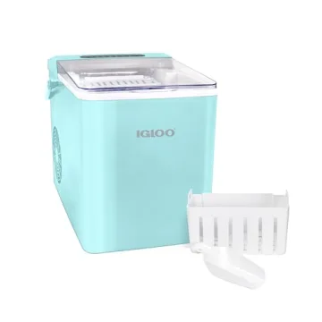 Igloo Portable Ice Maker – Self-Cleaning & Fast Ice