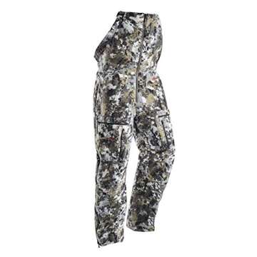 SITKA Gear Women's Hunting Camo Windproof Insulated Fanatic Bib, Elevated II, Small