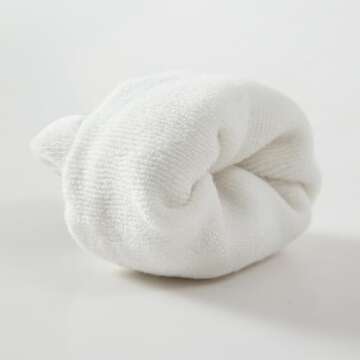 Womens Ankle Socks Full Cushioned Cotton Socks 6 Pairs Anti-blister Quarter Athletic Socks 7-10/10-13