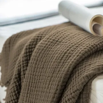 SkyNature Muslin Toss Blanket for Cozy Times