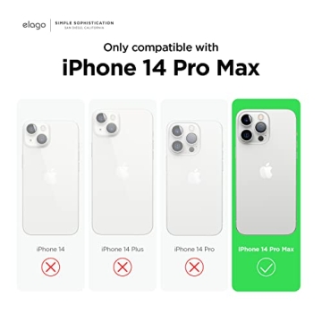 elago iPhone 14 Pro Max Liquid Silicone Case - Slim, Shockproof
