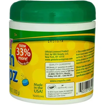 Taste Beauty Crayola Bath Dropz - Colorful Bath Fun for Kids