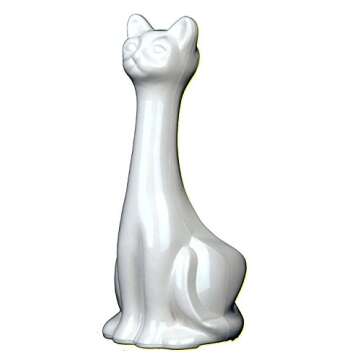 New Age Pet Scoopy Cat Litter Holder w/Scoop,White (IND003W)