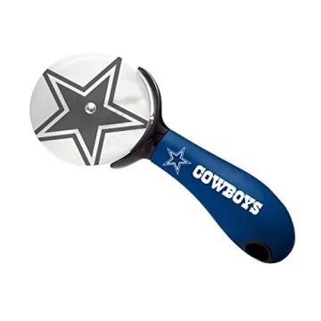 The Sports Vault NFL Dallas Cowboys Pizza Cutter Team Color, 7.9” x 3.1”