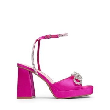 Stylish and Comfortable Double Bow Heels for Women