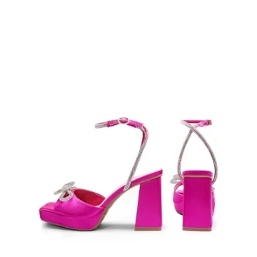 Stylish and Comfortable Double Bow Heels for Women