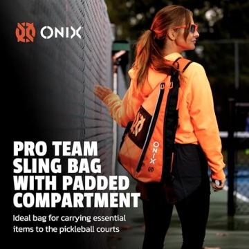 ONIX Pickleball Sling Bag Durable and Stylish for All Ages